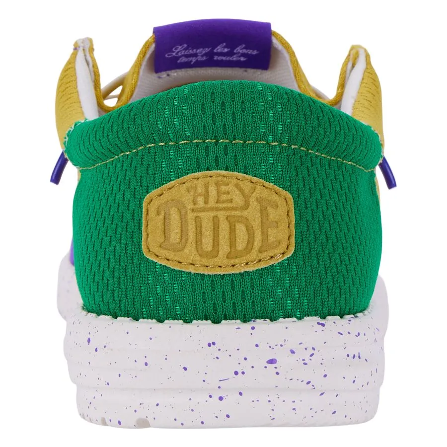 Wally Tri Mardi Gras Party - Purple/Gold/Green