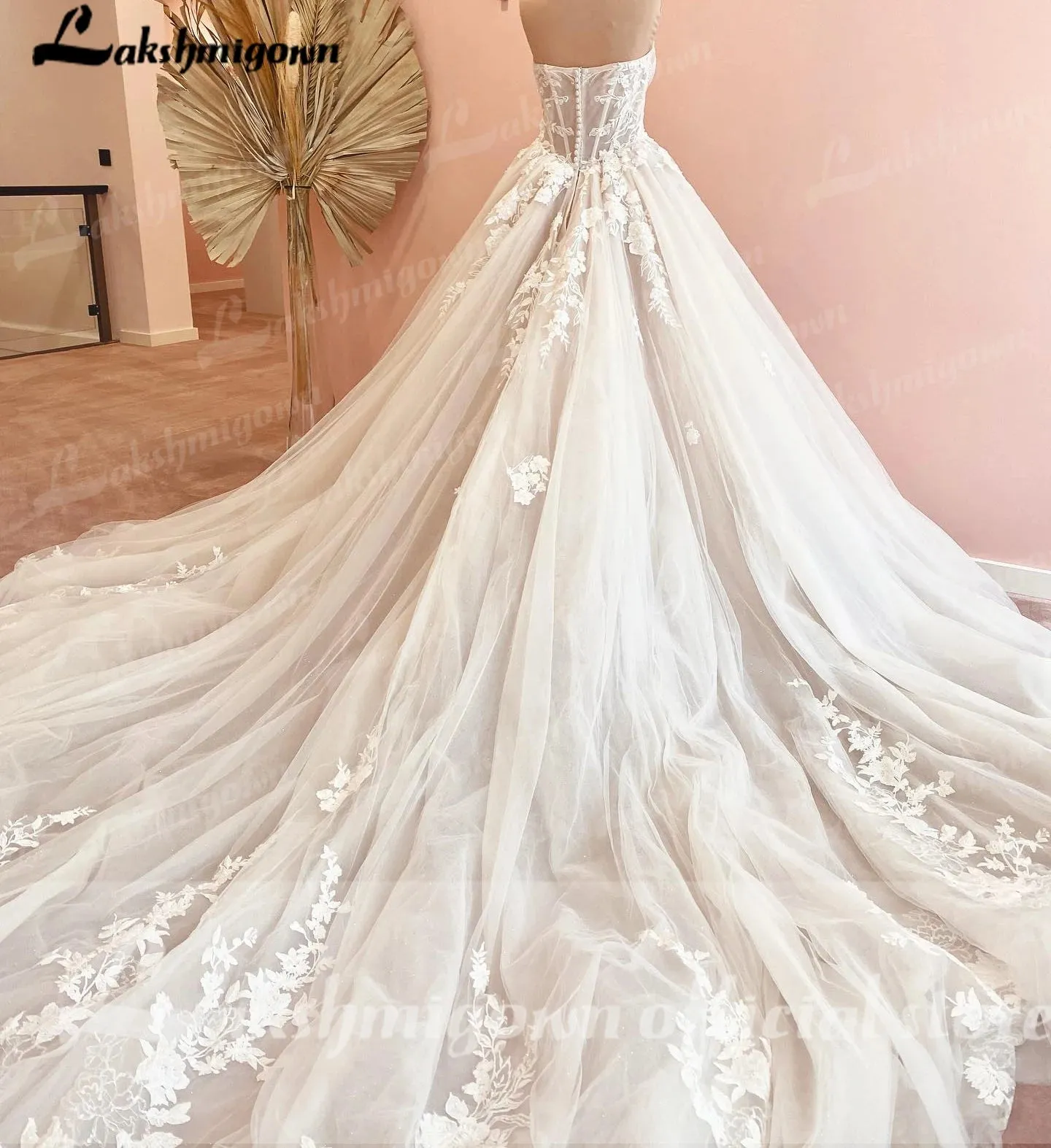 Wedding Dress Vestido Civil Tulle Wedding Dresses Sleeveless Lace Bodice