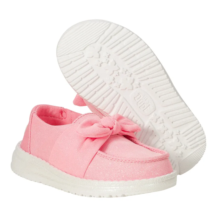 Wendy Bow Toddler Stardust - Pink