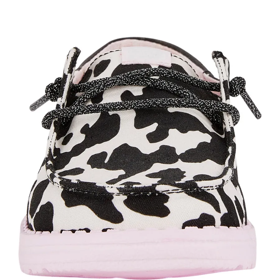 Wendy Funk Cow - Black/Pink